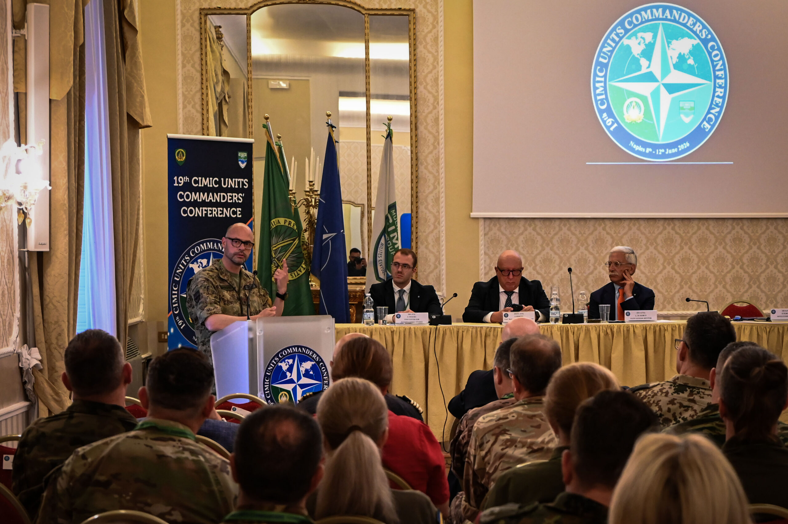 THE 19TH CIMIC UNITS COMMANDERS’ CONFERENCE OPENS IN NAPLES